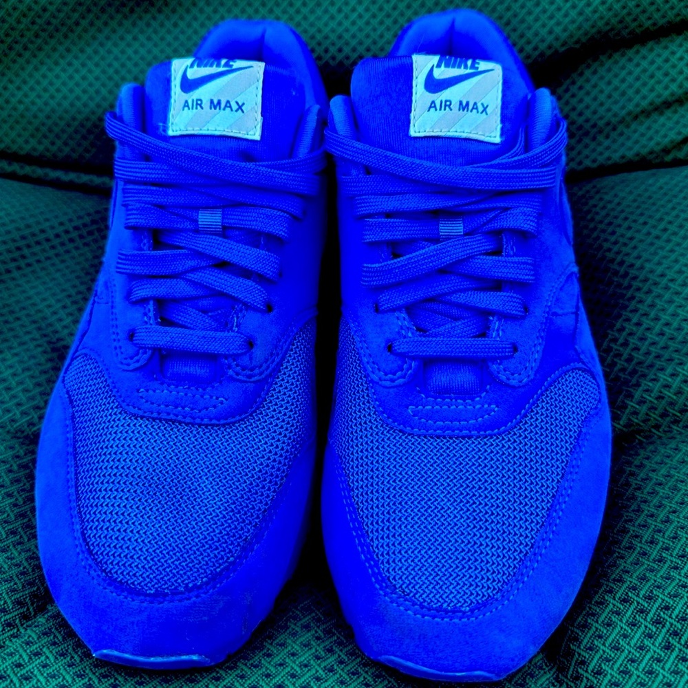 Nike Air Max 1 PRM ‘ Tonal royal blue’.   Sz 9 mens - Picture 3 of 13